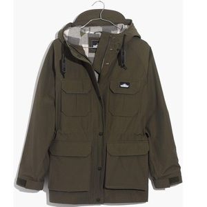 Madewell x Penfield green utility coat